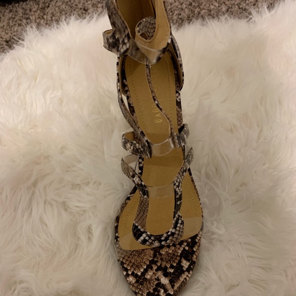 Python Strapped Heels - Picture 4 of 5